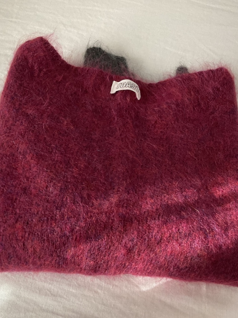 TOAST Mohair/Wool/Nylon Blend Sweater